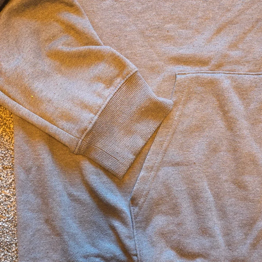 The North Face Men's Gray Bear Logo Pullover Hoodie